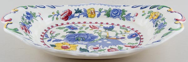 Dish large ornate